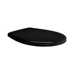 WC tető, Sapho GSI CLASSIC Soft Close fekete MSC87CN20
