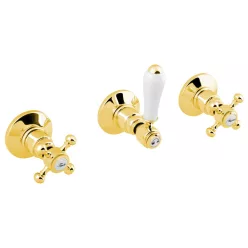   Falba süllyesztett csaptelep, Sapho ANTEA zuhany 2 irányú arany SET305-105