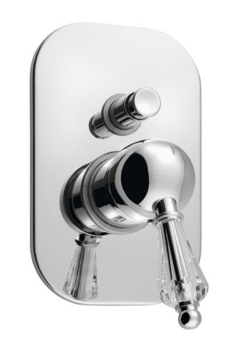 Falba süllyesztett, Sapho KIRKÉ CRYSTAL 2 irányú króm KI42KC