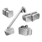 B szett, Ravak Brilliant Zuhanyajtó B SZETT BSD2-J 100 chrom D01000A085