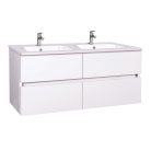 Alsó szekrény, Wellis WB00314 Elois White 120 szekrény