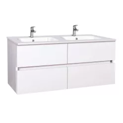 Alsó szekrény, Wellis WB00314 Elois White 120 szekrény