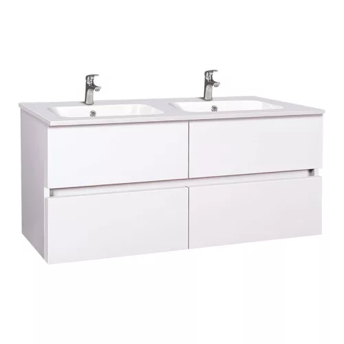 Alsó szekrény, Wellis WB00314 Elois White 120 szekrény