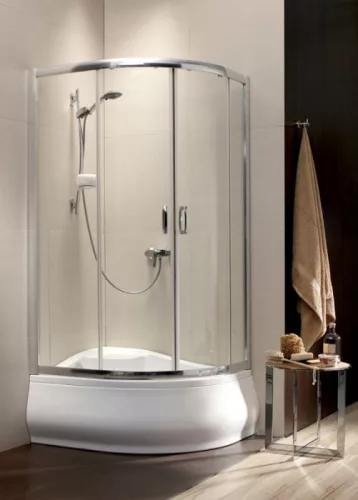 Zuhanykabin, Radaway Premium Plus E 1700 120x90 grafit üveggel