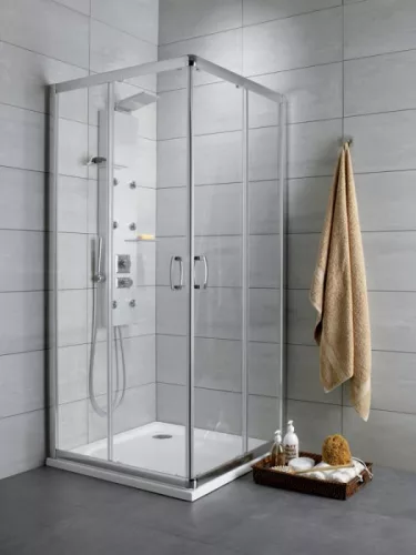 Zuhanykabin, Radaway Premium Plus C 80x80 átlátszó üveggel