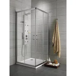   Zuhanykabin, Radaway Premium Plus D 120x80 átlátszó üveggel