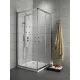 Zuhanykabin, Radaway Premium Plus D 120x80 átlátszó üveggel