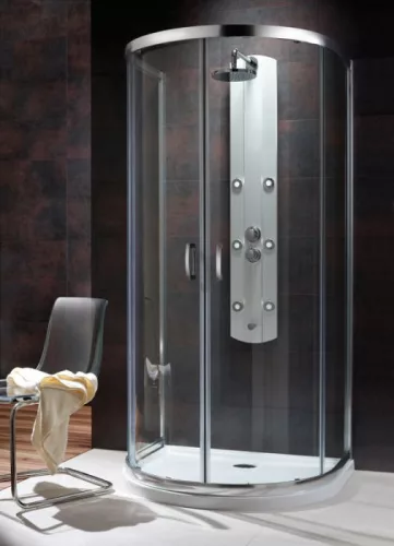 Zuhanykabin, Radaway Premium Plus P 100x90 barna üveggel