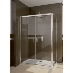   Zuhanykabin, Radaway Premium Plus DWD+S 160x80 barna üveggel