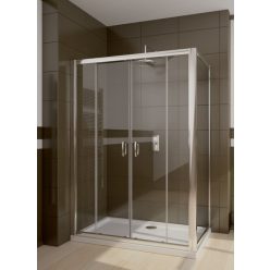   Zuhanykabin, Radaway Premium Plus DWD+S 180x90 barna üveggel