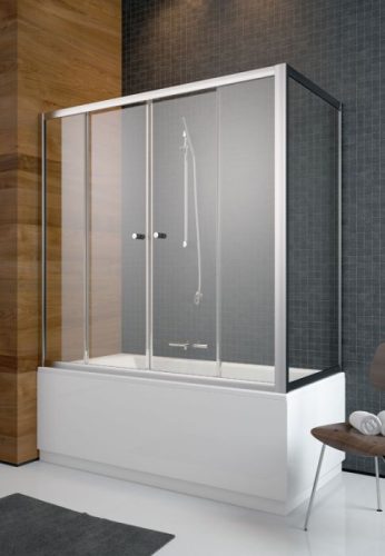 Kádparaván, Radaway Vesta DWD+S 140x75 átlátszó üveggel