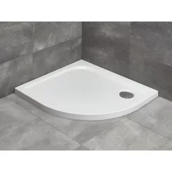  Zuhanytálca, Radaway Delos E 90x80 jobbos akril zuhanytálca