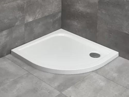 Zuhanytálca, Radaway Delos E 90x80 jobbos akril zuhanytálca