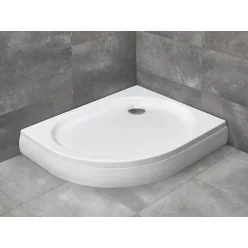   Zuhanytálca, Radaway Patmos E 120x90 jobbos akril zuhanytálca