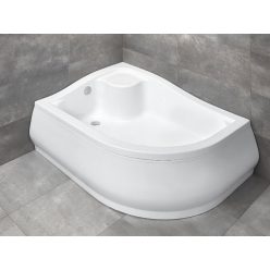   Zuhanytálca, Radaway Korfu E 100x80 balos akril zuhanytálca