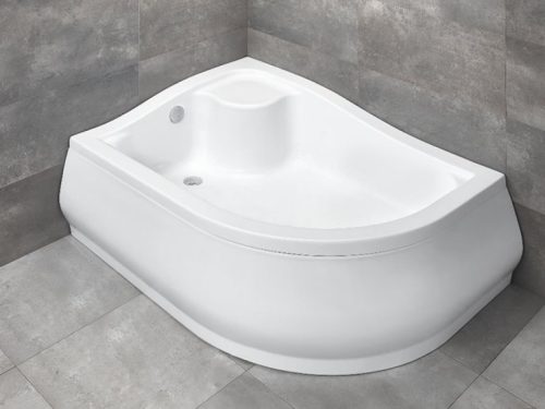 Zuhanytálca, Radaway Korfu E 100x80 balos akril zuhanytálca