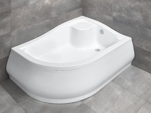 Zuhanytálca, Radaway Korfu E 120x90 jobbos akril zuhanytálca