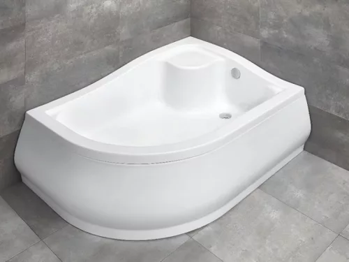 Zuhanytálca, Radaway Korfu E 120x90 jobbos akril zuhanytálca