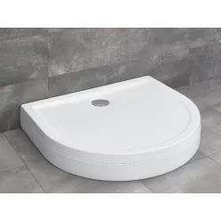   Zuhanytálca, Radaway Delos P 100x90 akril zuhanytálca előlappal