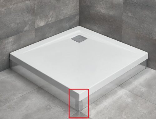 Sarok elem, Radaway Argos zuhanytálcához króm