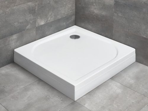 Zuhanytálca, Radaway Delos C 80x80 akril zuhanytálca előlappal