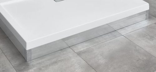 Zuhanytálca előlap, Radaway Argos D 160 króm