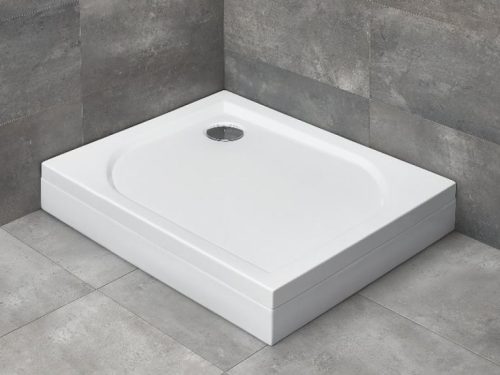 Zuhanytálca, Radaway Delos D 80x75 akril zuhanytálca balos előlappal