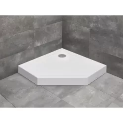   Zuhanytálca, Radaway Doros PT 80x80 akril zuhanytálca előlappal