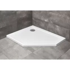   Zuhanytálca, Radaway Doros PT E 100x80 balos akril zuhanytálca