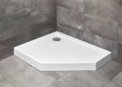 Zuhanytálca, Radaway Doros PT E 100x80 balos akril zuhanytálca előlappal