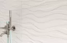 Csempe, Cersanit SOFT ROMANTIC PS803 WHITE SATIN WAVE STRUCTURE 29,8X59,8 G1 W564-002-1