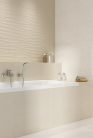 Csempe, Cersanit SHINY TEXTILE PS810 CREAM SATIN 29,8X59,8 G1 OP502-001-1