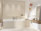 Csempe, Cersanit SHINY TEXTILE PS810 BEIGE SATIN 29,8X59,8 G1 OP502-002-1