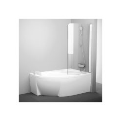   Kádparaván, Ravak CVSK1 Rosa 140/150 jobbos krómhatású+trans 7QRM0C00Y1