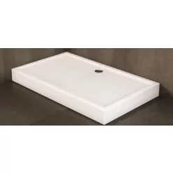 Zuhanytálca, Kolpa San Flamenco 140x70 előlappal