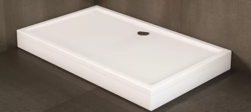 Zuhanytálca, Kolpa San Flamenco 130x90 előlappal