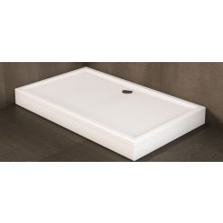 Zuhanytálca, Kolpa San Flamenco 90x90 előlappal