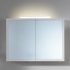 Felső szekrény, Kolpa San Blanche TOB 70-LED antracit tükrös szekrény