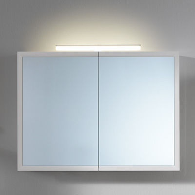 Felső szekrény, Kolpa San Blanche TOB 70-LED antracit tükrös szekrény