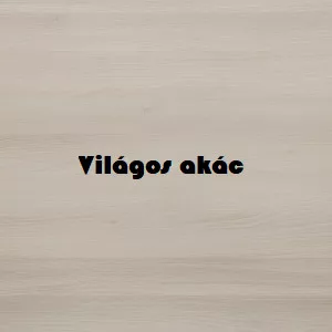 Felső szekrény, Kolpa San Oxana TOO 60-LED tükrös szekrény világos akác