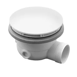 Zuhanytálca szifon, Sapho abs/fehér 73181