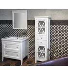 Tükör, Sapho Cross antik fehér 70 CR212