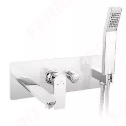   Kádtöltő csaptelep, Ferro Algeo Square falsík alá építhető BAQ11P