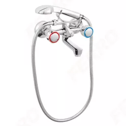   Kádtöltő csaptelep, Ferro Standard fali, zuhanyszettel BST11