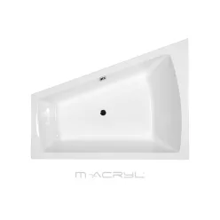   Hidromasszázs kád, M-Acryl Trinity  160x120 Active 4+4+4 pneumatikus vezérléssel