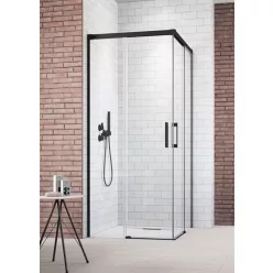 Zuhanykabin, Radaway Idea Black KDD 90x90