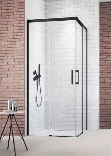 Zuhanykabin, Radaway Idea Black KDD 90x90