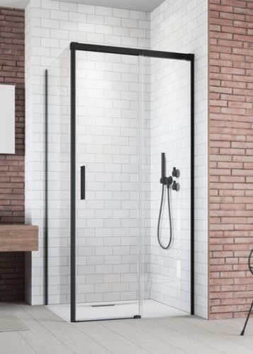 Zuhanykabin, Radaway Idea Black KDJ 130x80 Jobbos