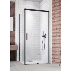 Zuhanykabin, Radaway Idea Black KDJ 130x90 Jobbos