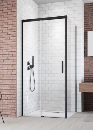 Zuhanykabin, Radaway Idea Black KDJ 160x80 Balos